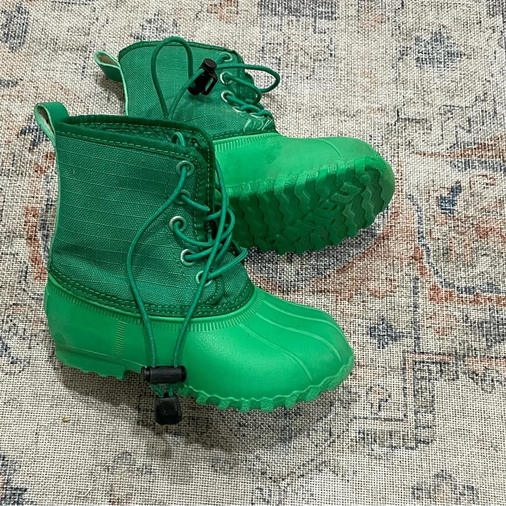 Native Shoes Toddler  Apple Green Rain Boots Size C7